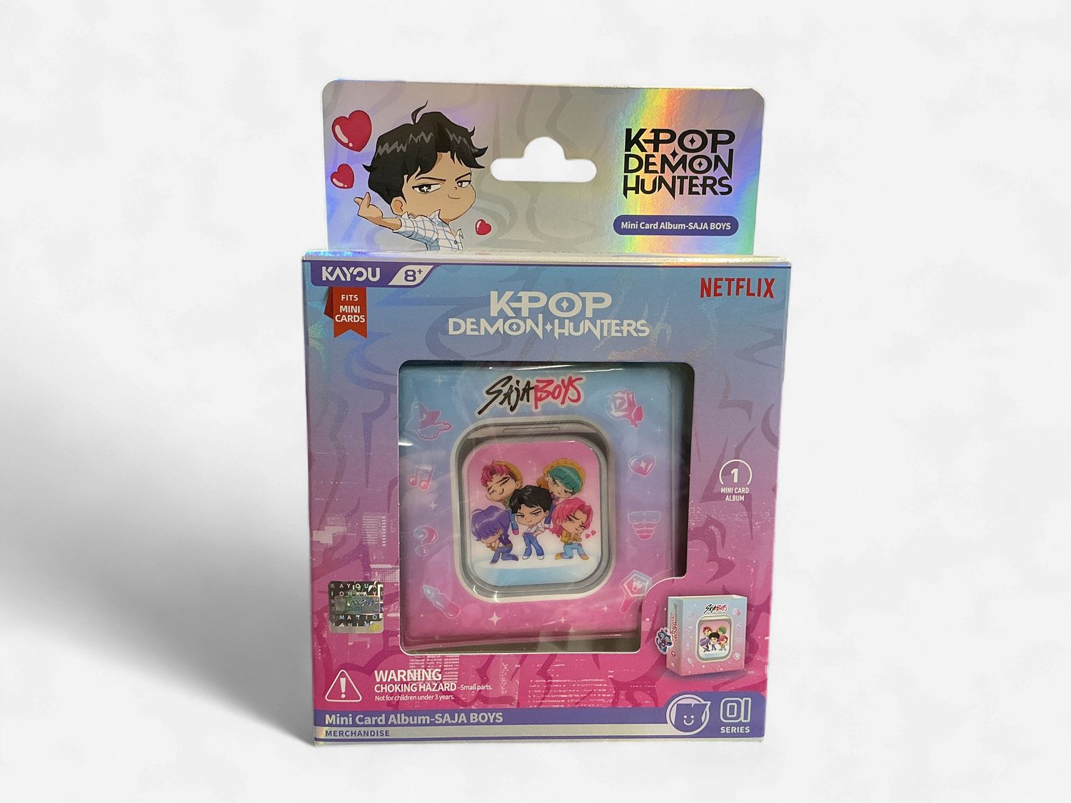 K-Pop Demon Hunters Saja Boys Mini Card Album