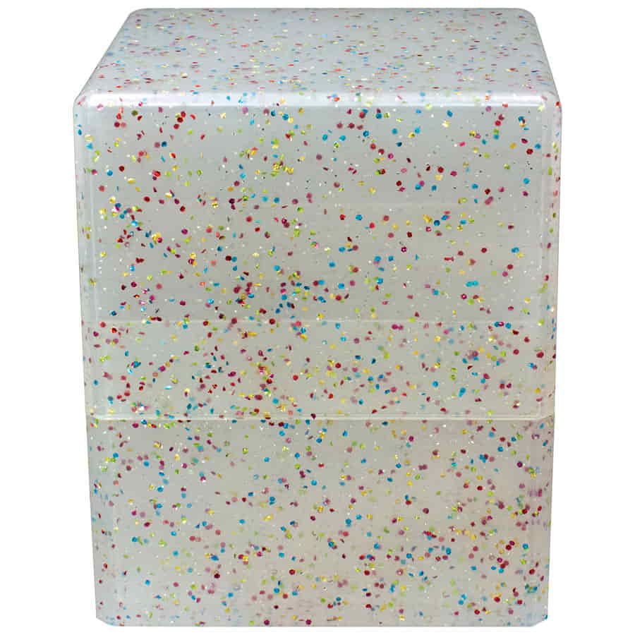ULTRA PRO: SATIN CUBE: GLITTER CLEAR