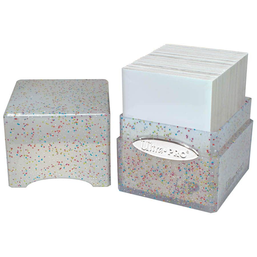 ULTRA PRO: SATIN CUBE: GLITTER CLEAR
