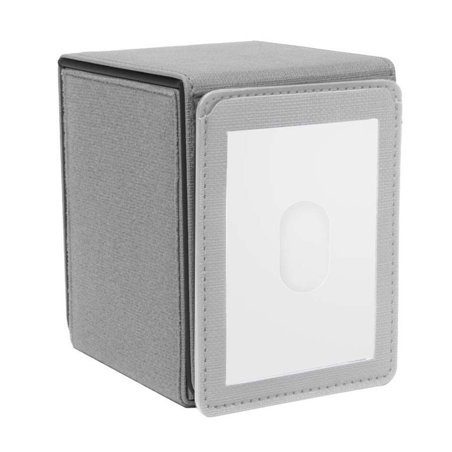 ULTRA PRO: PATCHCRAFT: ALCOVE FLIP DECK BOX: GRAY