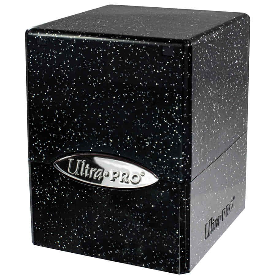 ULTRA PRO: SATIN CUBE: GLITTER BLACK
