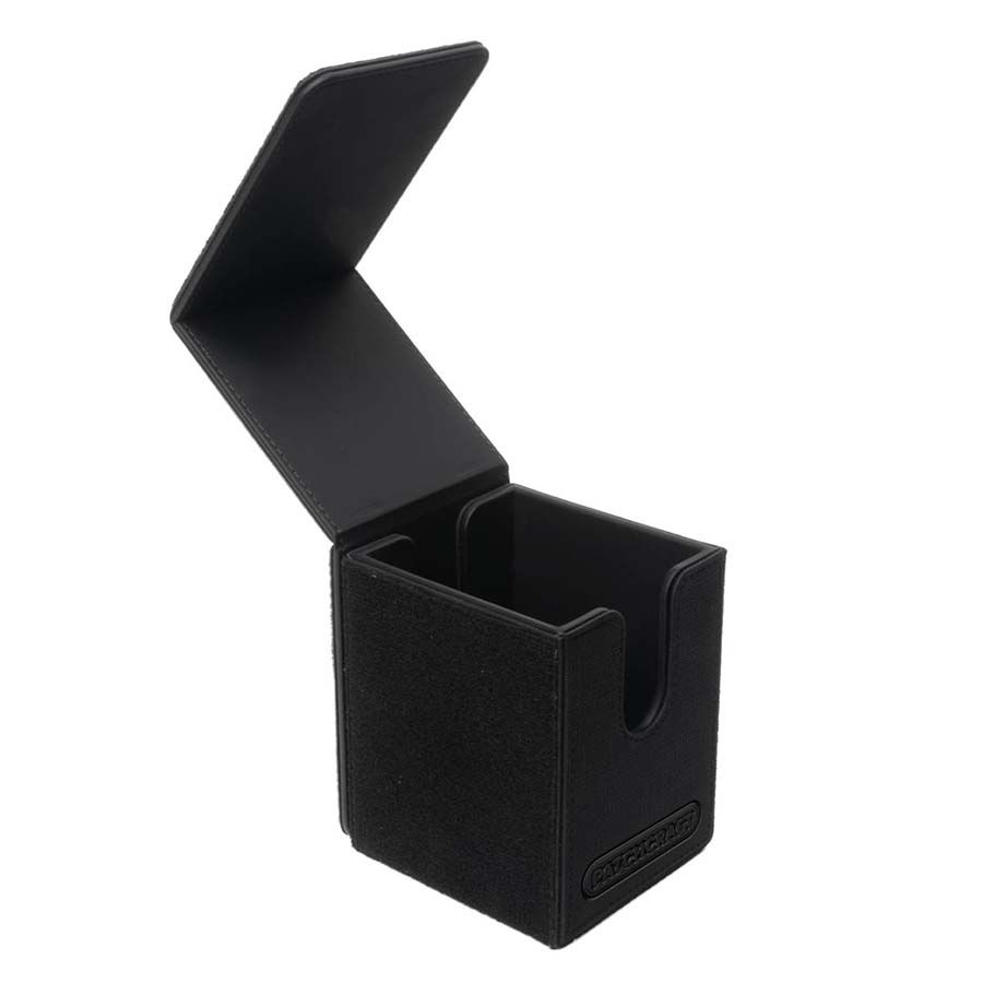 ULTRA PRO: PATCHCRAFT: ALCOVE FLIP DECK BOX: BLACK