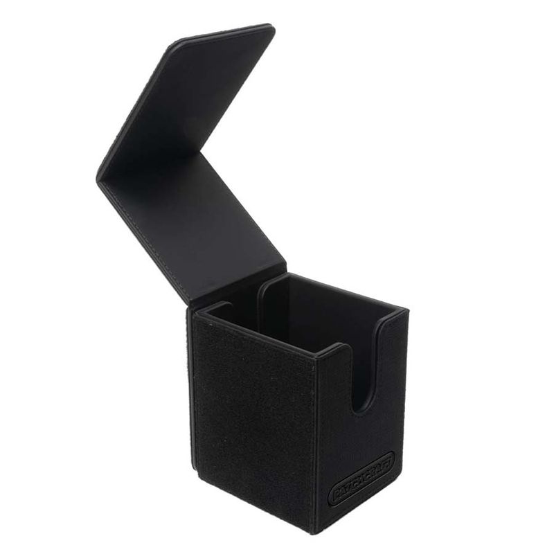ULTRA PRO: PATCHCRAFT: ALCOVE FLIP DECK BOX: BLACK