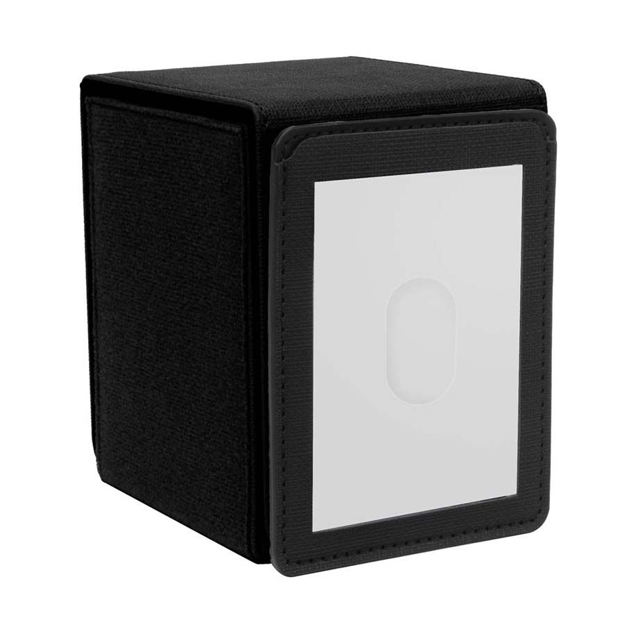 ULTRA PRO: PATCHCRAFT: ALCOVE FLIP DECK BOX: BLACK
