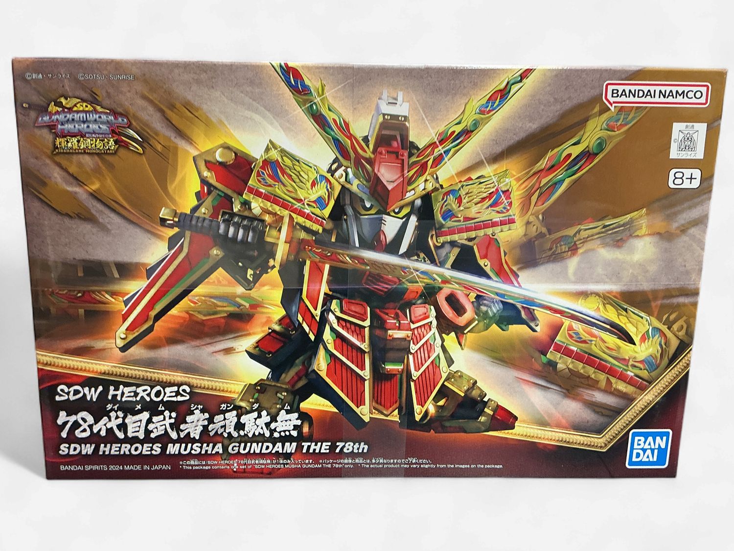 SDW Heroes "SD Gundam World Heroes" #36 Musha Gundam The 78th - Model Kit