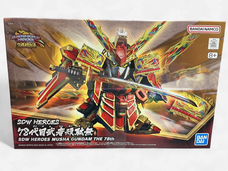 SDW Heroes "SD Gundam World Heroes" #36 Musha Gundam The 78th - Model Kit