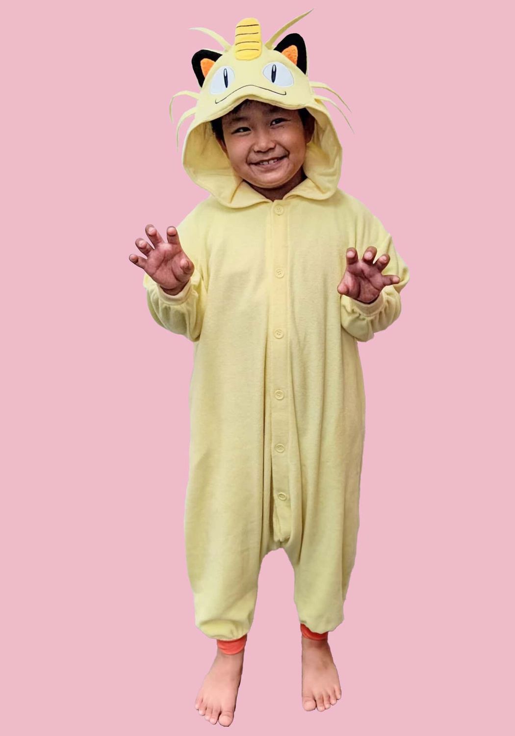Pokemon Meowth Kids Kigurumi