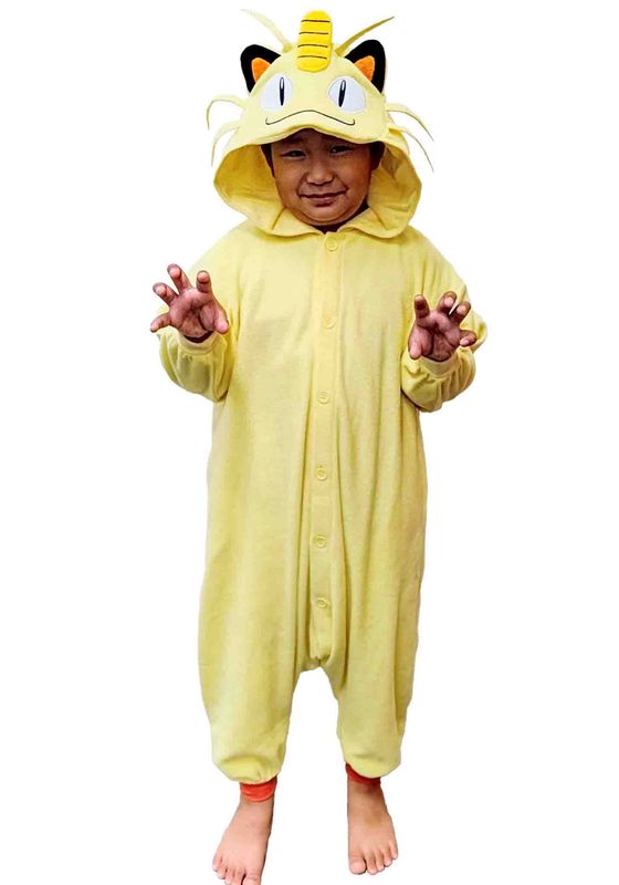Pokemon Meowth Kids Kigurumi