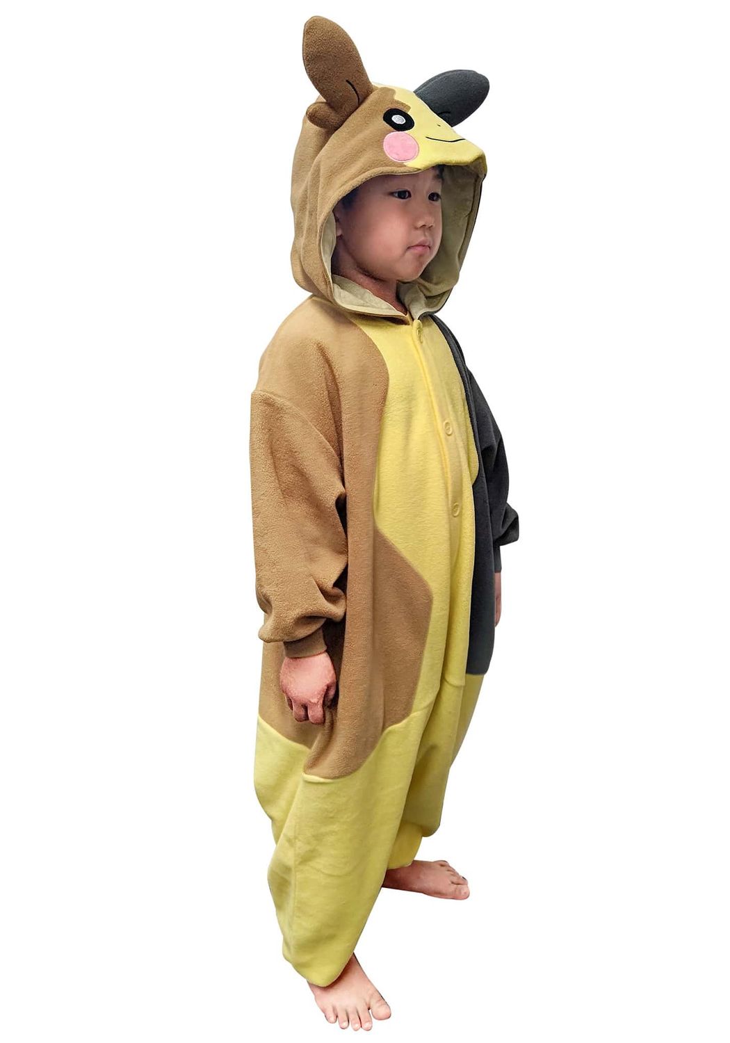 Pokemon Morpeko Kids Kigurumi Full Belly