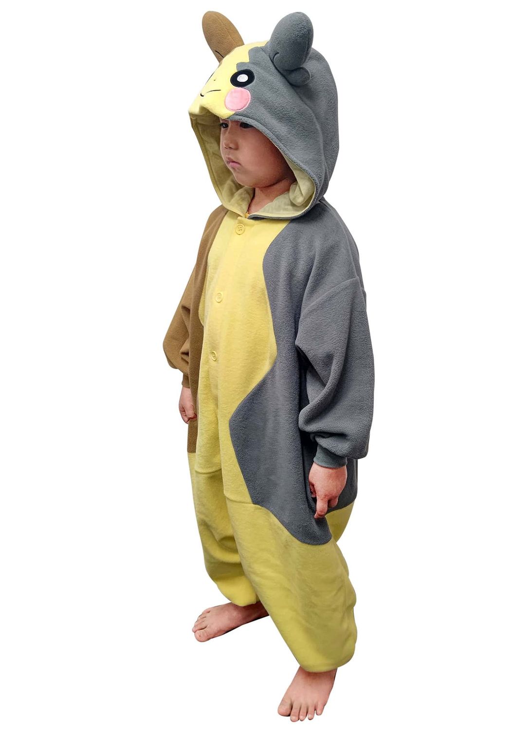 Pokemon Morpeko Kids Kigurumi Full Belly