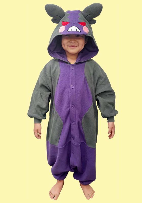 Pokemon Morpeko Kids Kigurumi Hangry