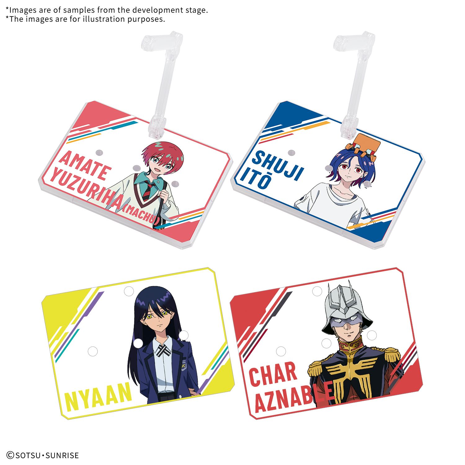 ACTION BASE 7 [CLEAR COLOR] Mobile Suit Gundam GQuuuuuuX STICKERS SET