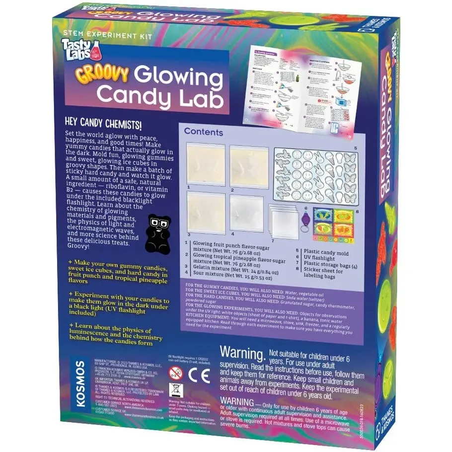 Groovy Glowing Candy Lab