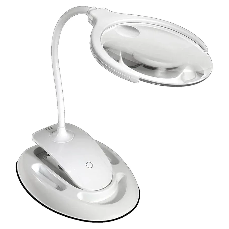 Tool: 2 in 1 Magnifier: Desk &amp; Clamp on Magnifier