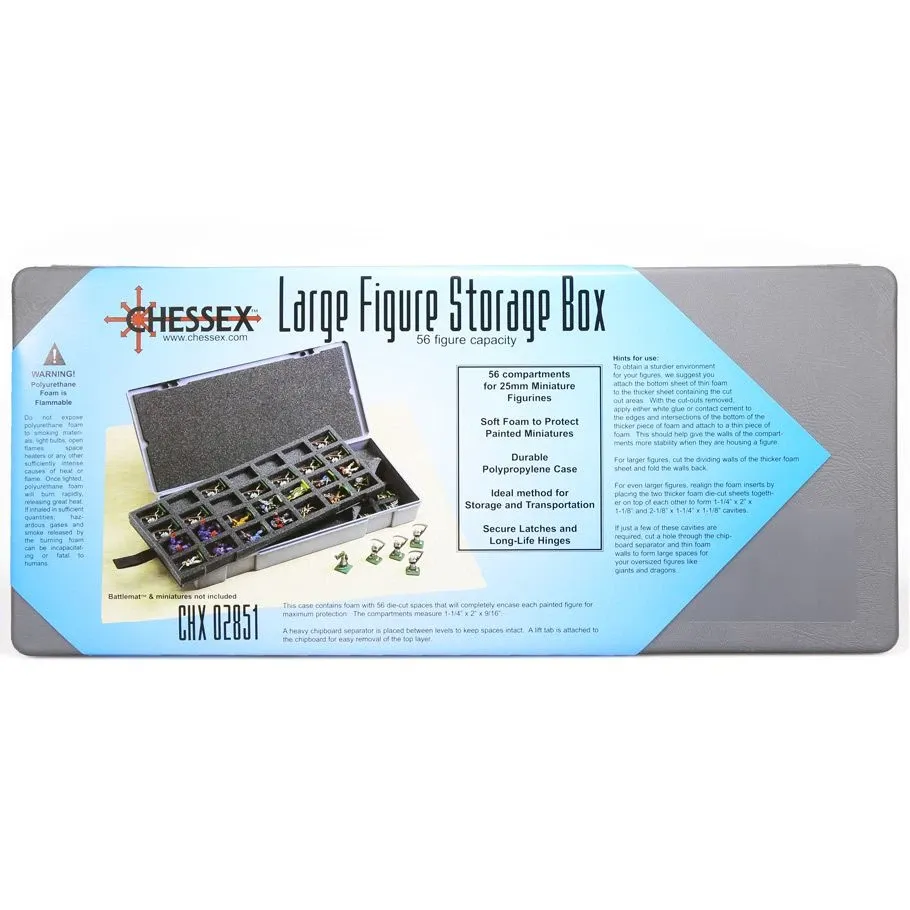 Figure Storage Box Large 56 Count