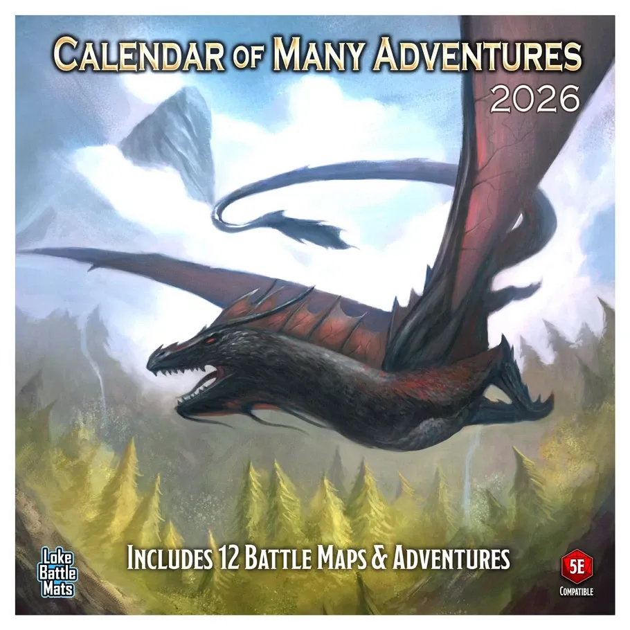 Calendar of Many Adventures 2026