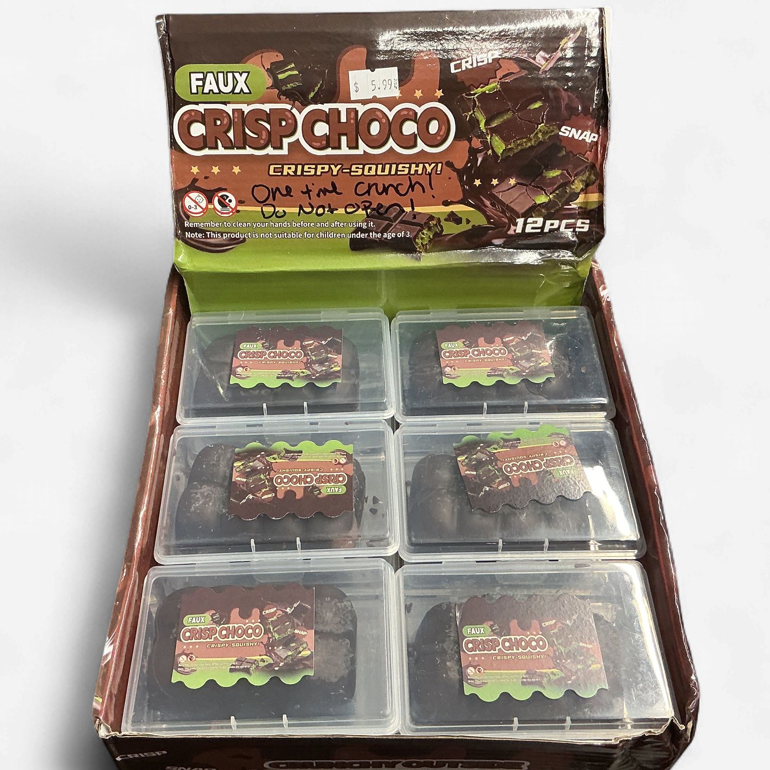 Crunchy Chocolate Squishy