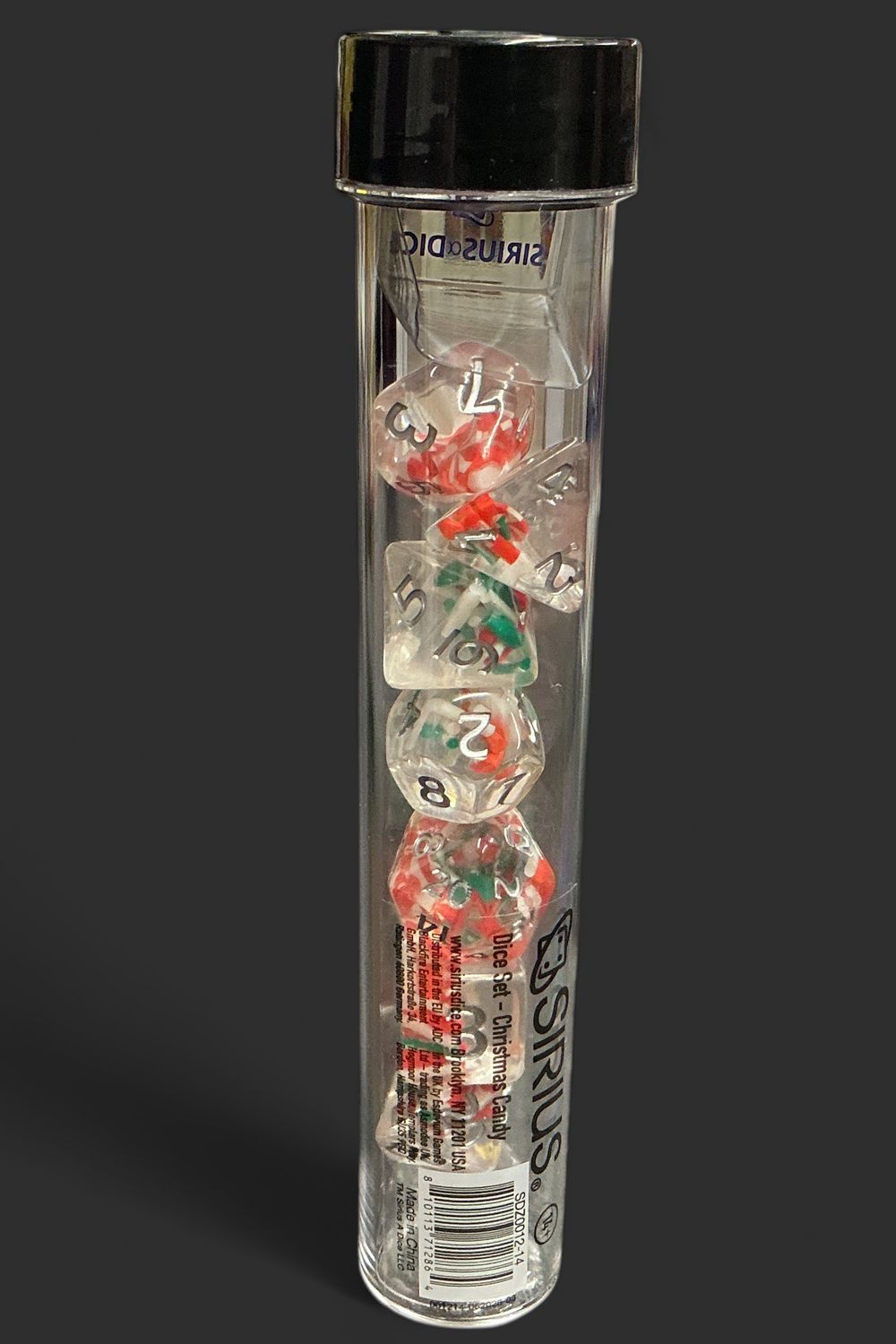 Sirius Dice: Christmas Candy Dice Set