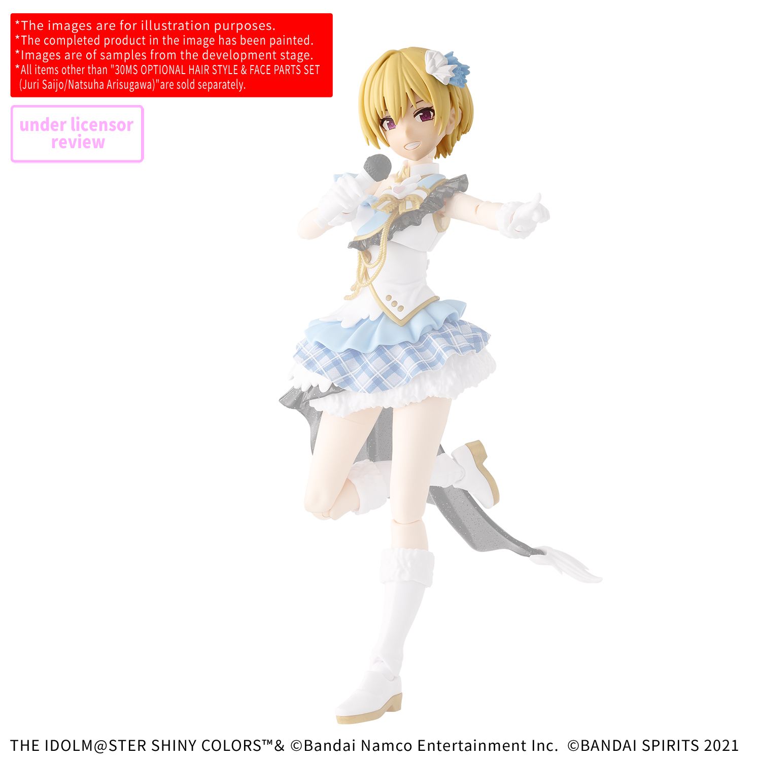 30 Minutes Sisters: Options - Juri Saijo/Natsuha Arisugawa Hair Style &amp; Face Parts Set
