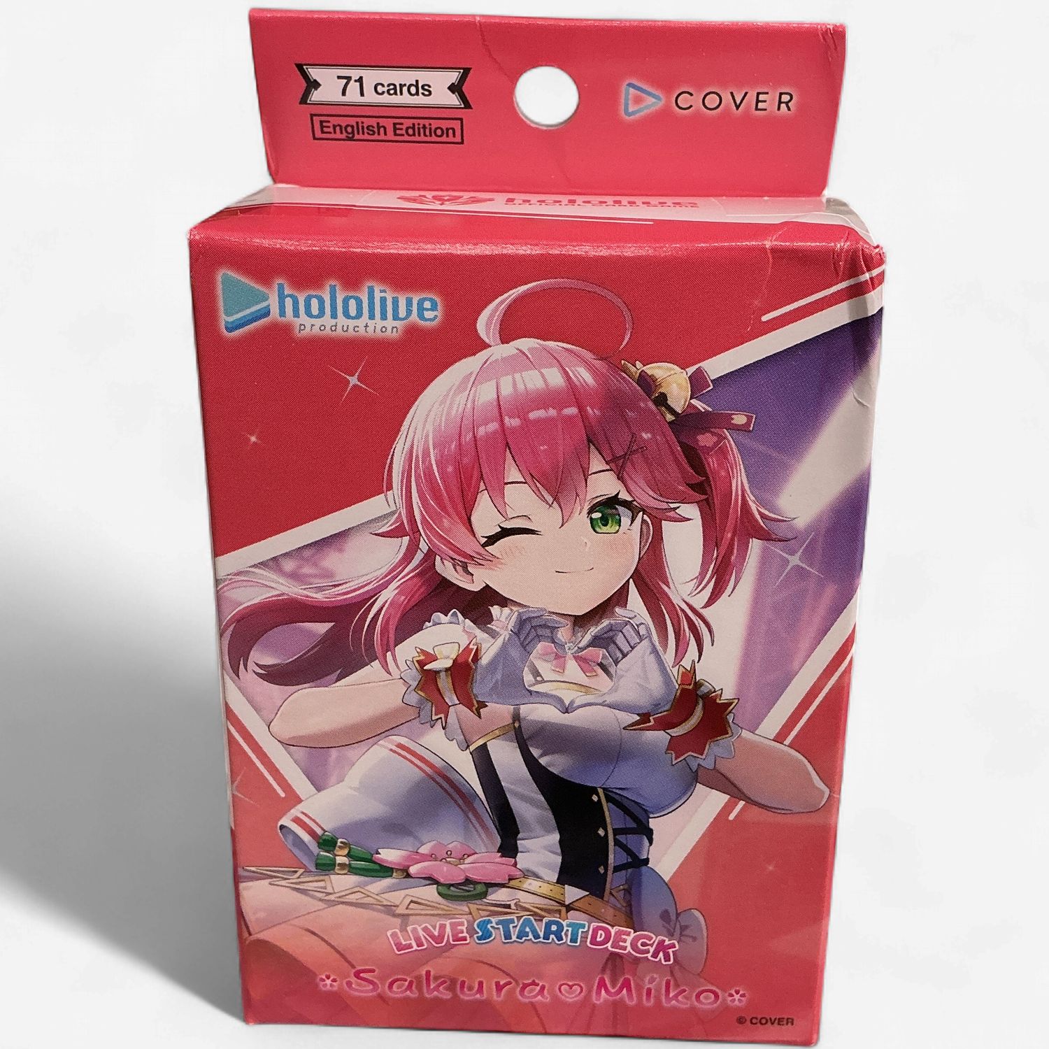HOLOLIVE OFFICIAL CARD GAME START DECK: SAKURA MIKO