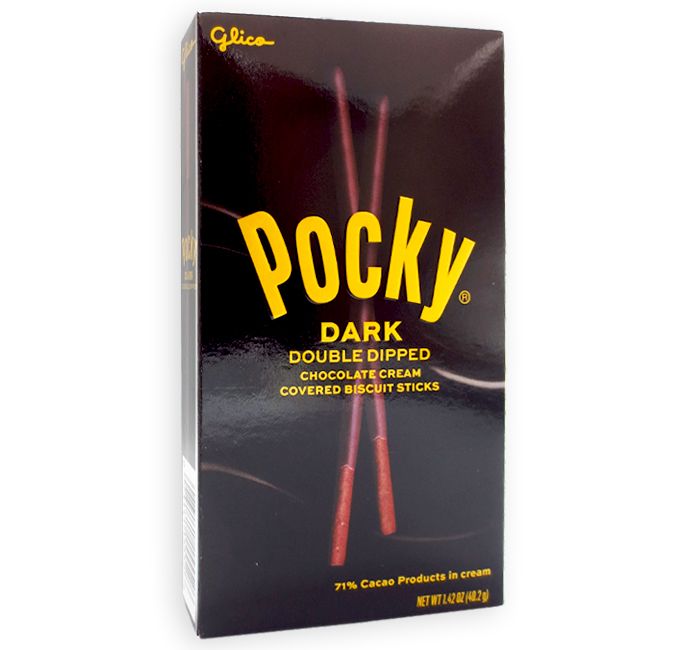 GLICO POCKY - DARK DOUBLE DIPPED