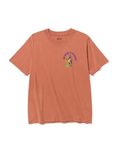 women's nature's magic relaxed tee, Colour: sun baked, Size: Small