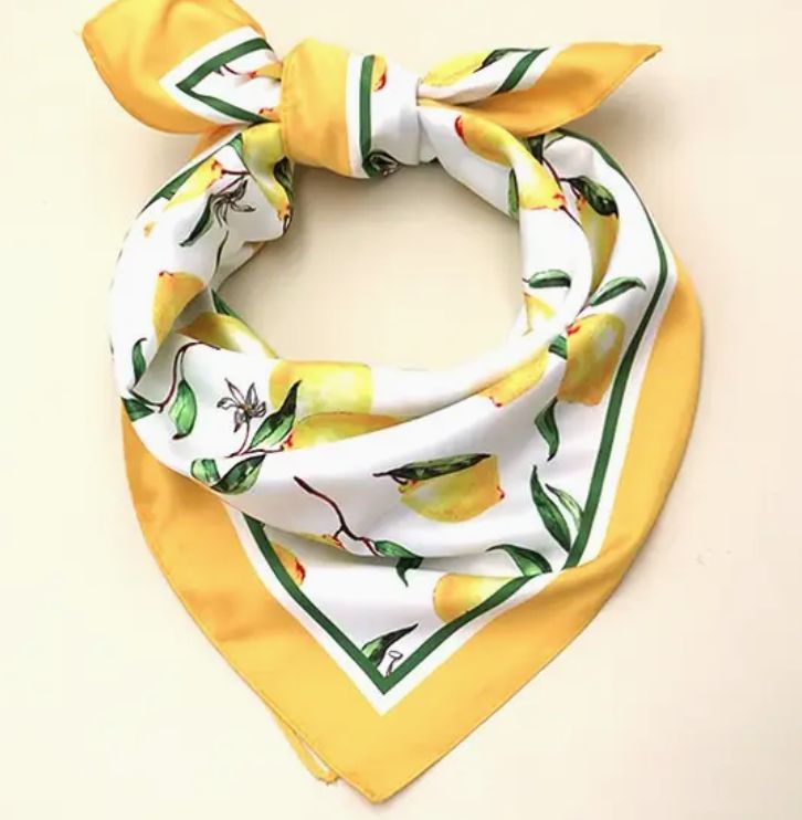 Silky Feel Bandana Scarfs