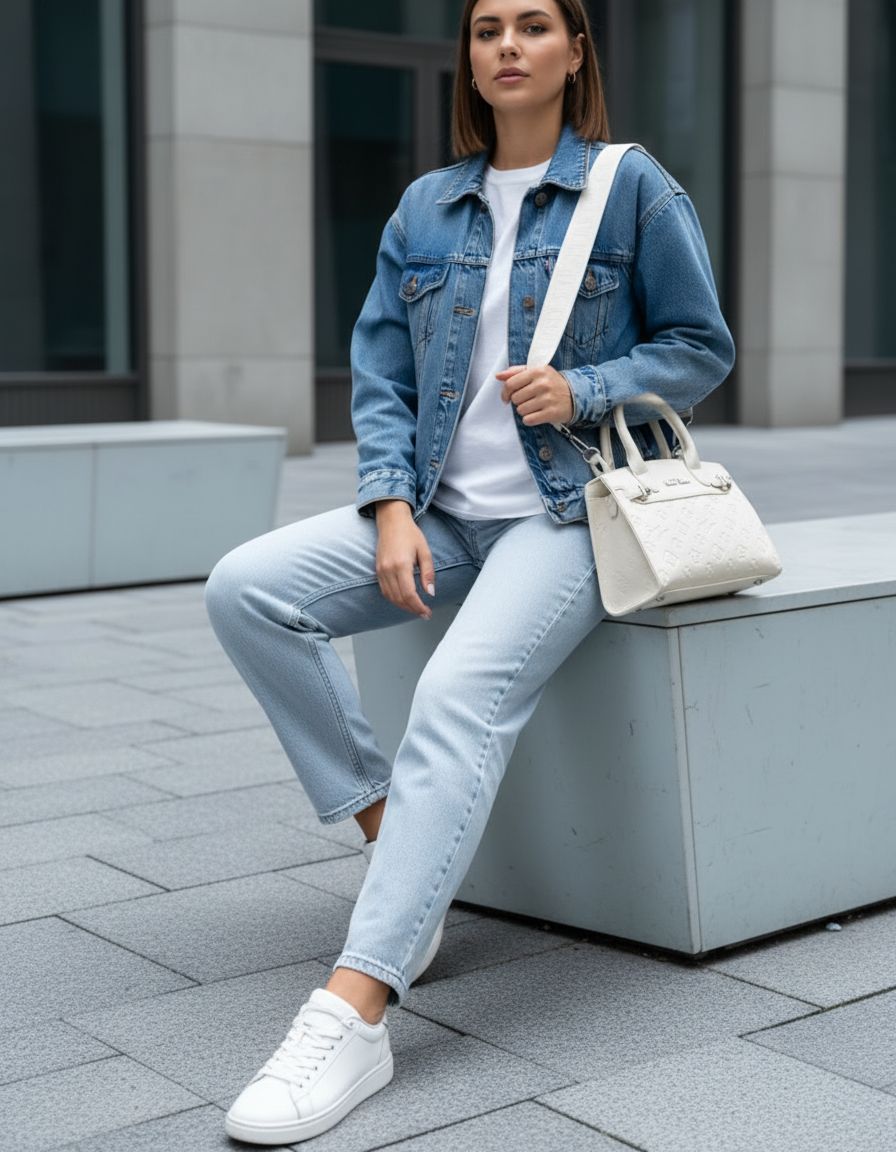 Premium-Handtasche „Sweet Years“ in Creme