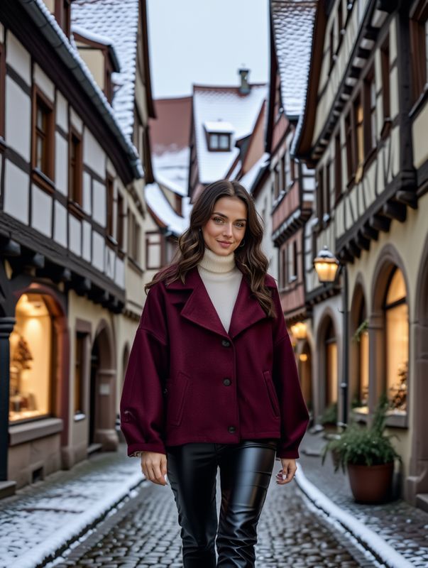 Wolljacke in Bordeaux