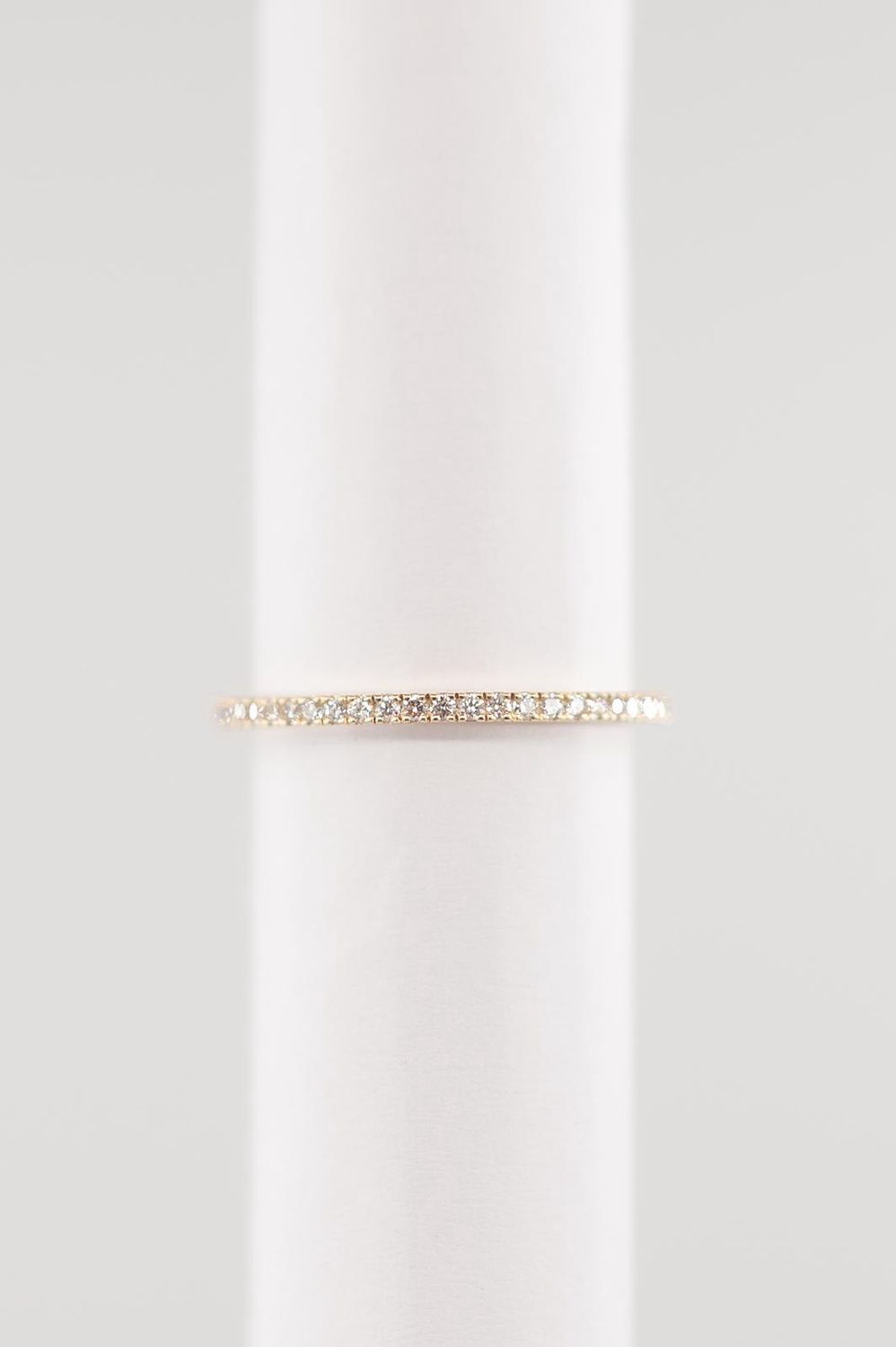 Ring Eternity white Gold with Diamonds