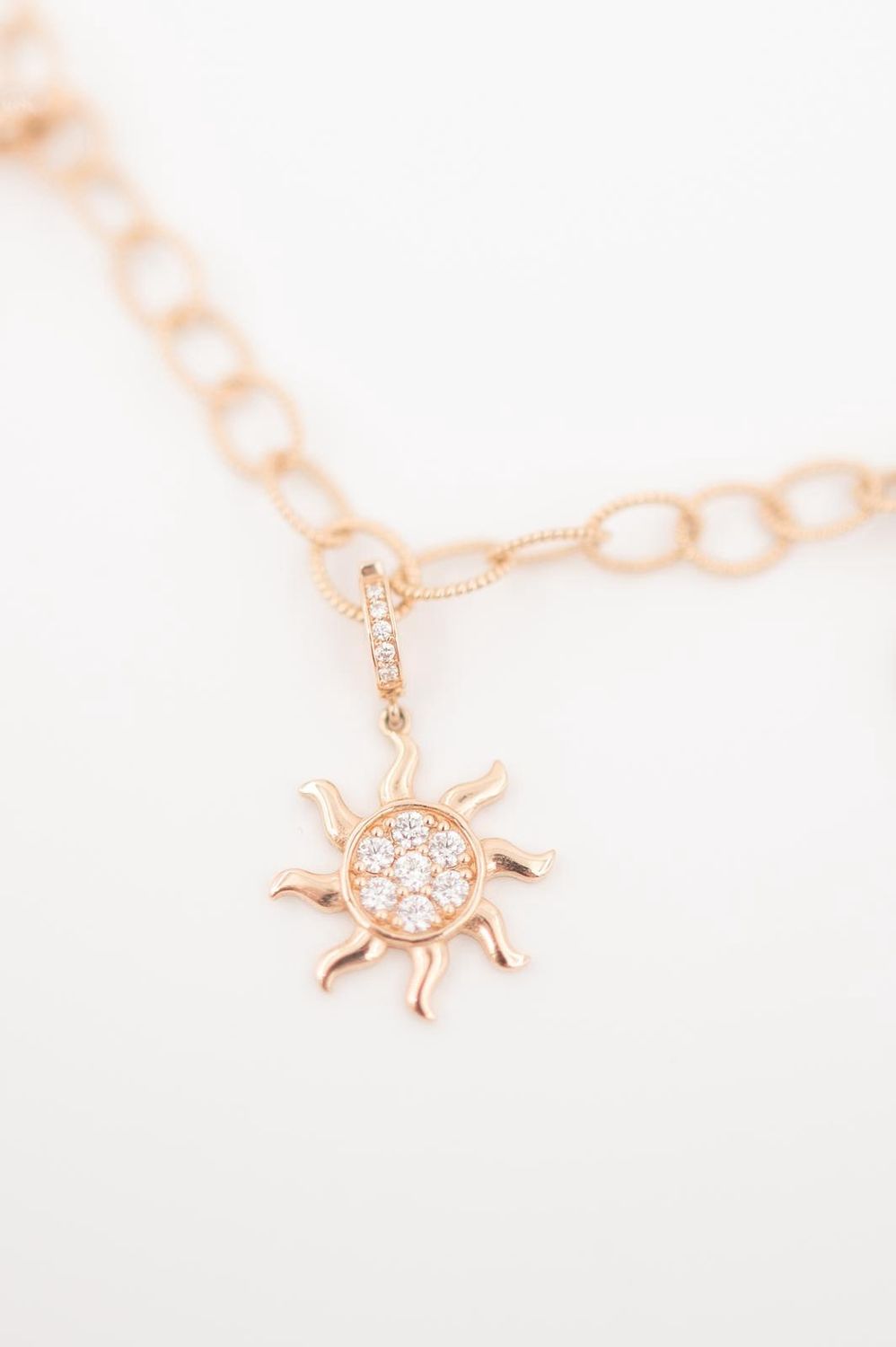 Charm Star with Diamonds