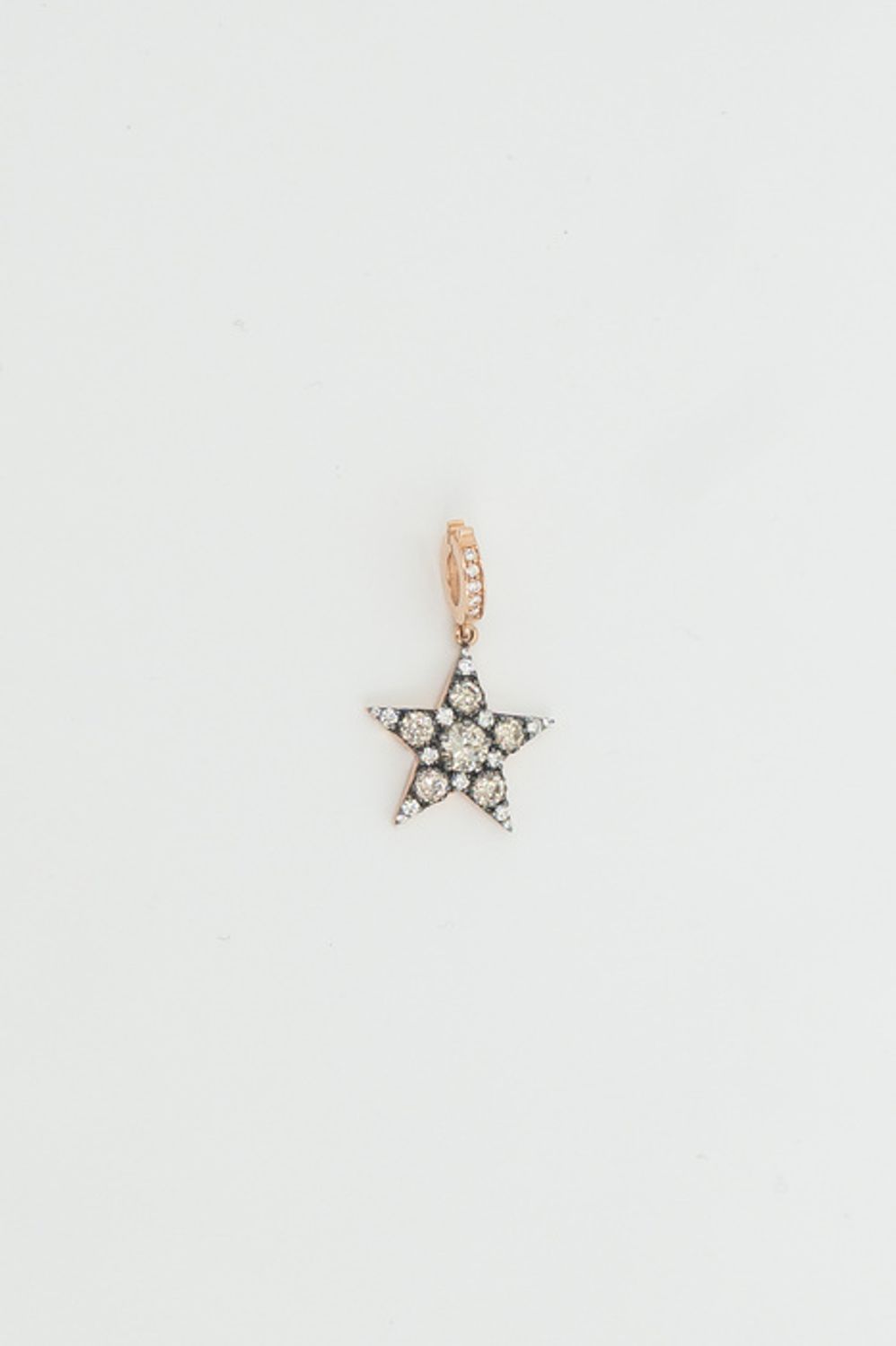 Charm Star with Diamonds