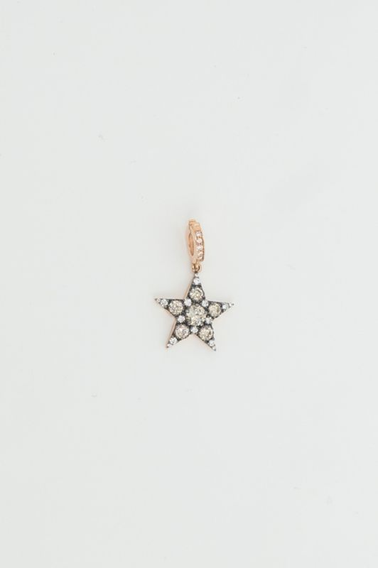 Charm Star with Diamonds