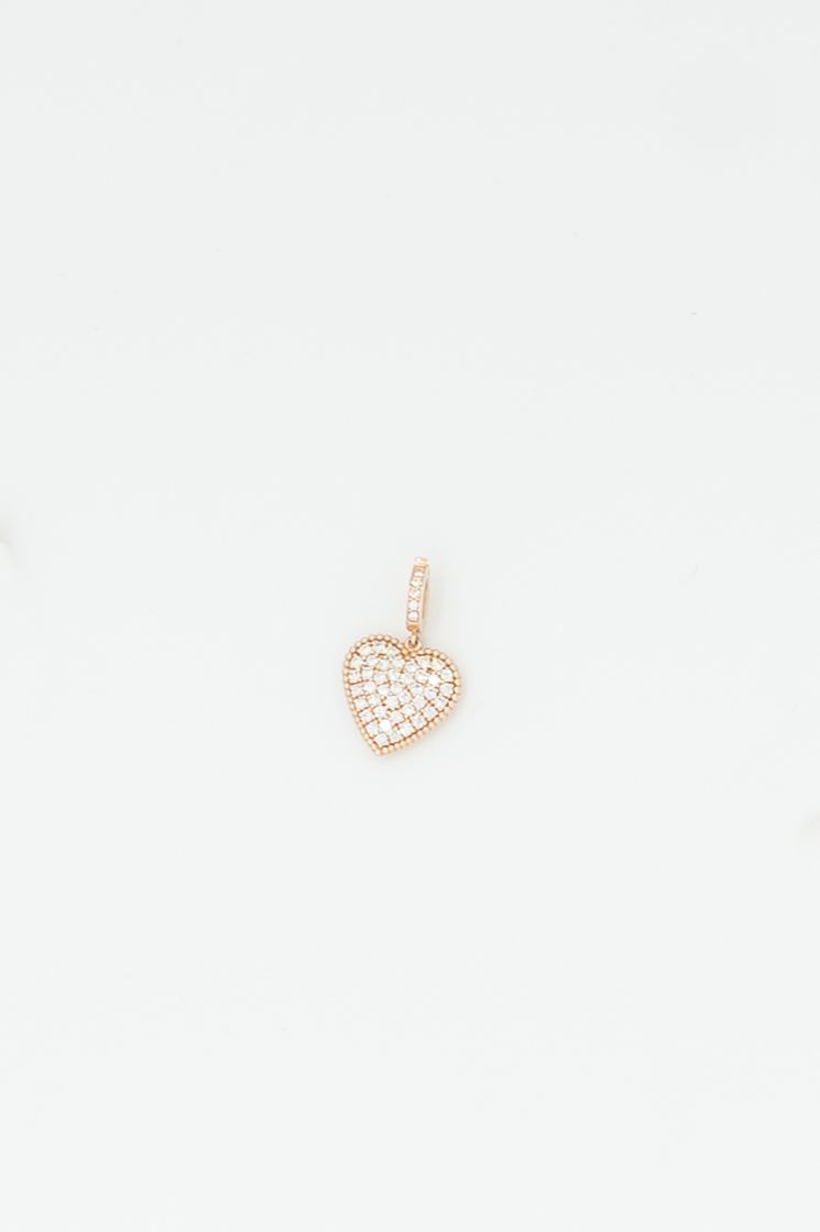 Charm Hearth with Diamonds