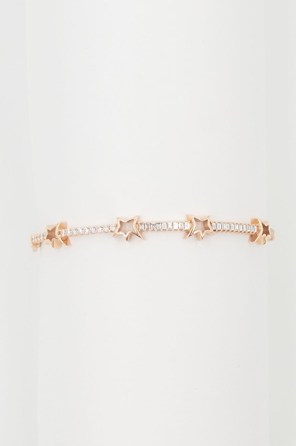 Bracelet Star with Baguette and Diamonds