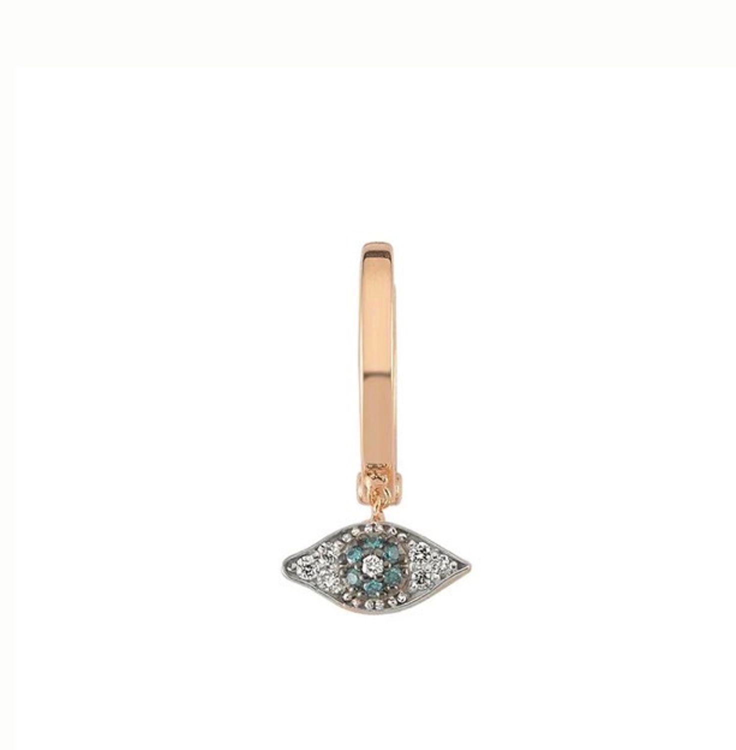 Blue Eye with Diamonds