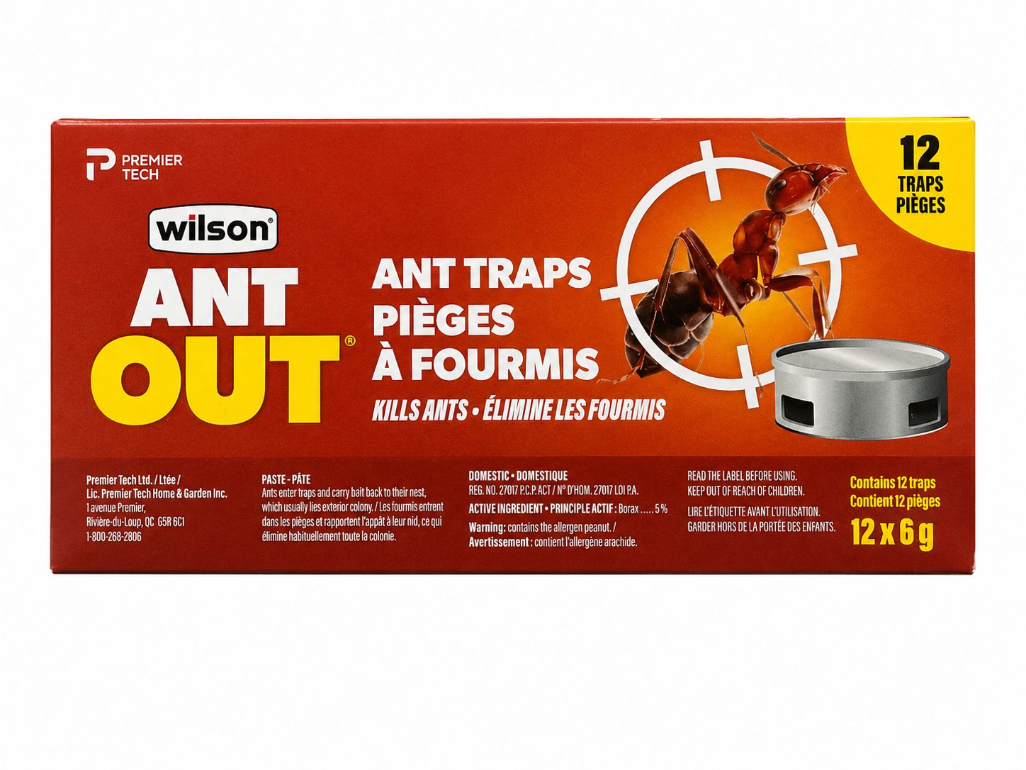 WIL ANT TRAPS 12x6 g