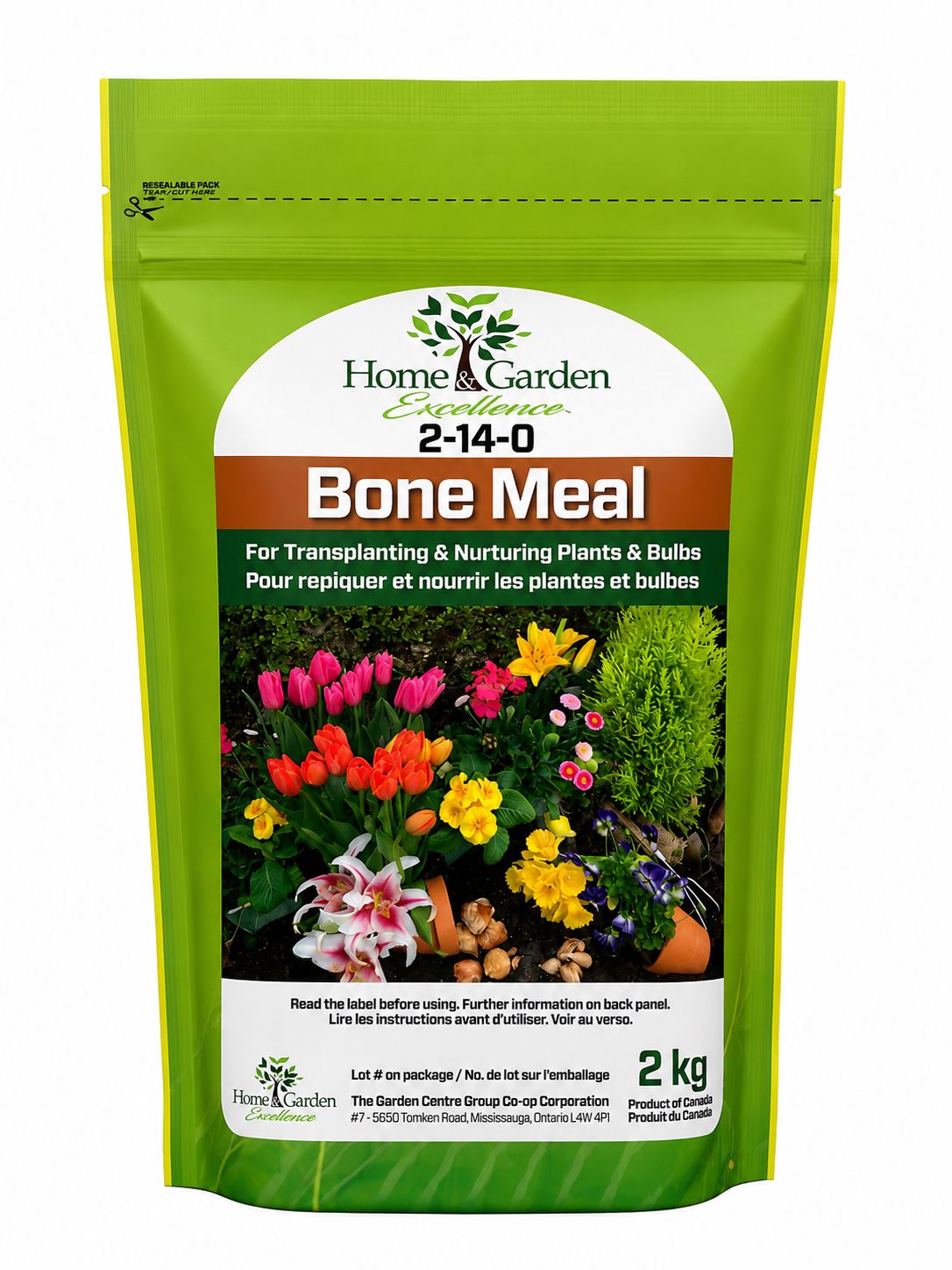 HGE Bone Meal 2-14-0 2KG