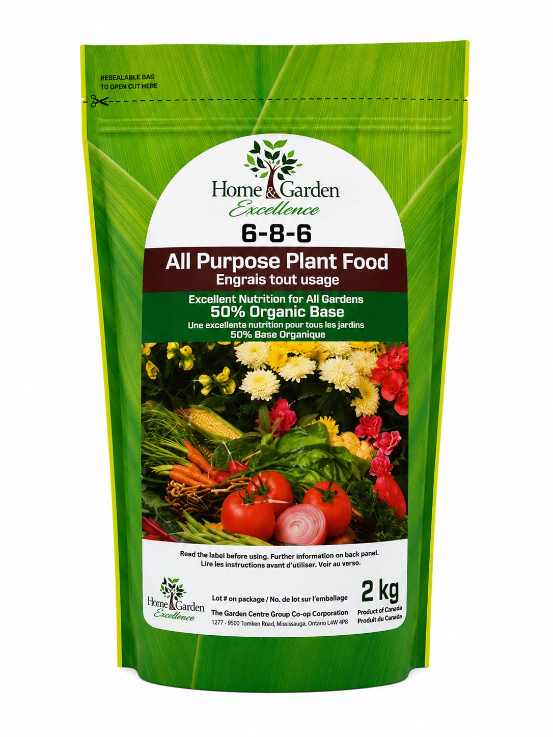 HGE All Purpose 6-8-6 2Kg