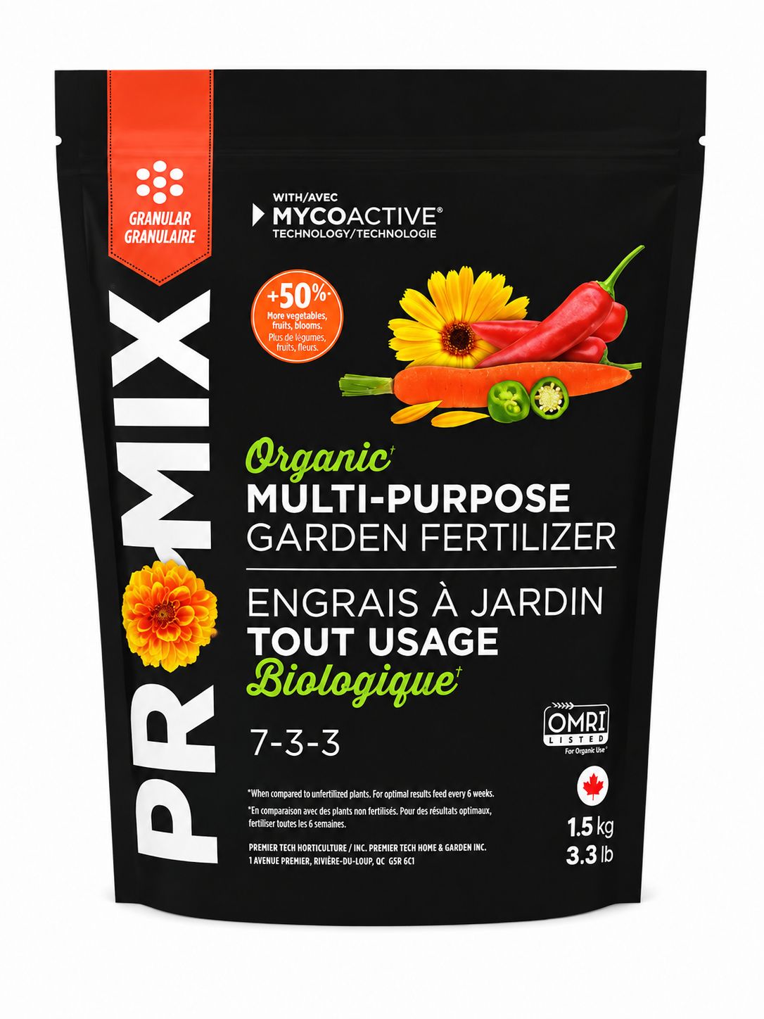 PMX Multi Purp Plant Fert  Gran 7-3-3 1.5Kg