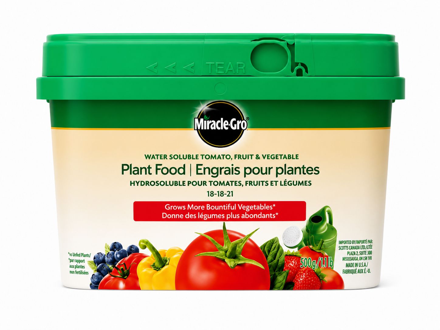 Miracle Gro Tomato Fruit &amp; Vegetable 18-18-21