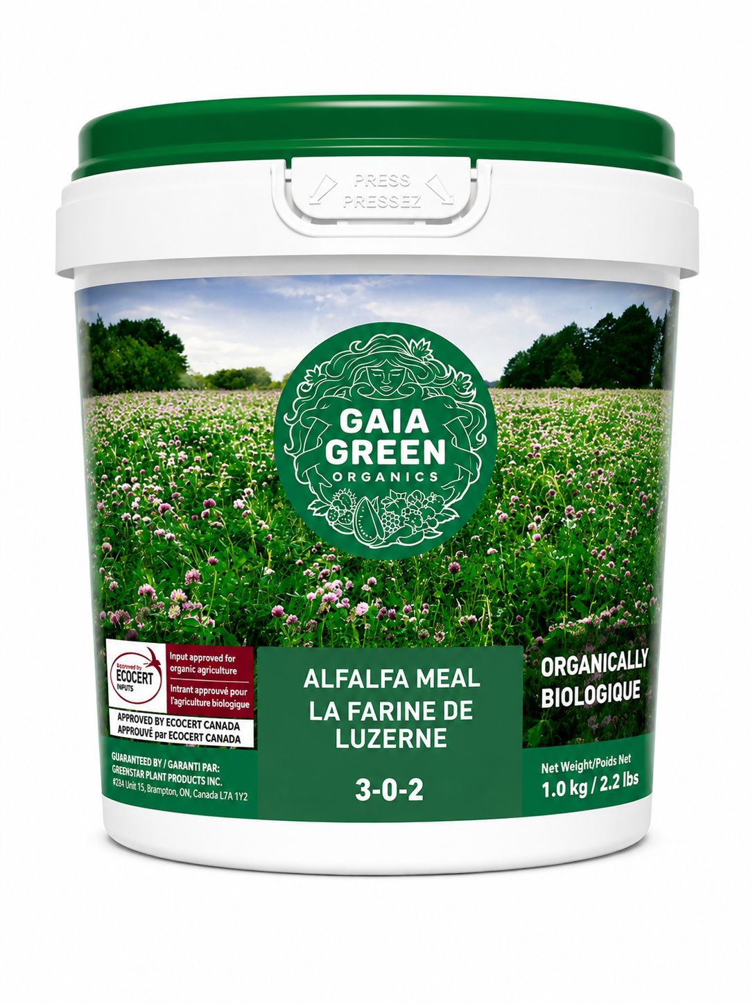 Gaia Alfalfa Meal 3-0-3 1Kg