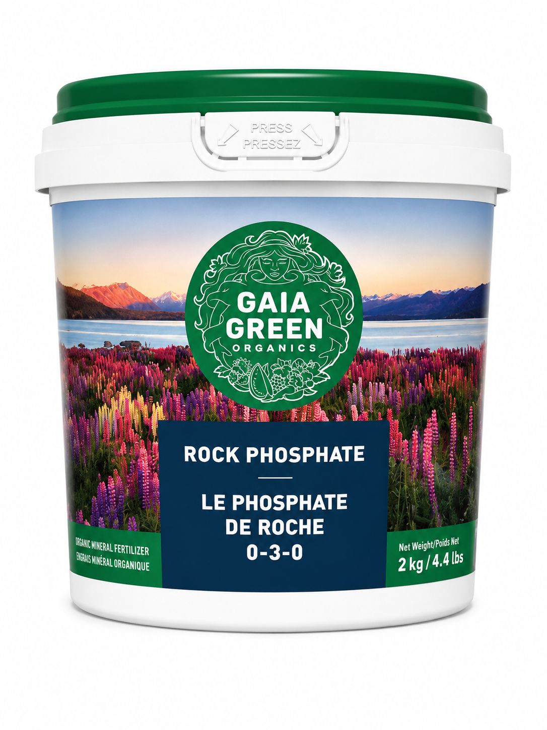Gaia Rock Phosphate 0-3-0 2Kg