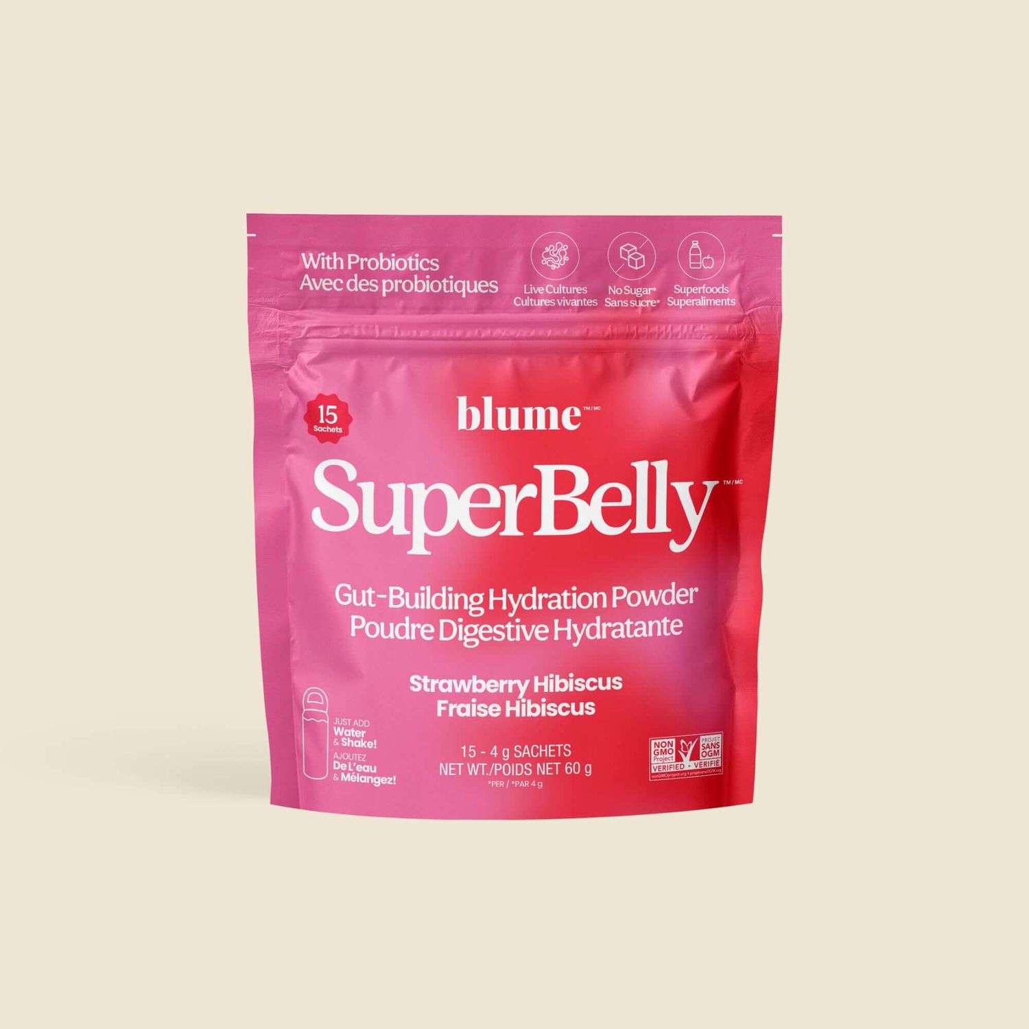 Blume Super Belly Strawberry Hibiscus