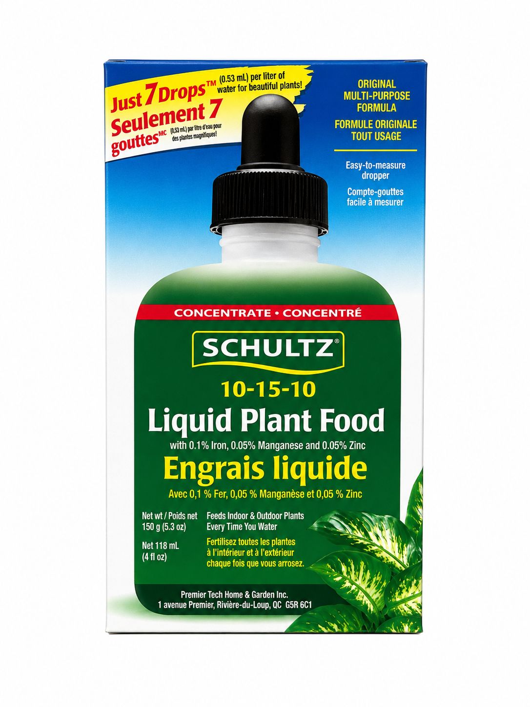 Schultz Liquid Plant Food 10-15-10 150g