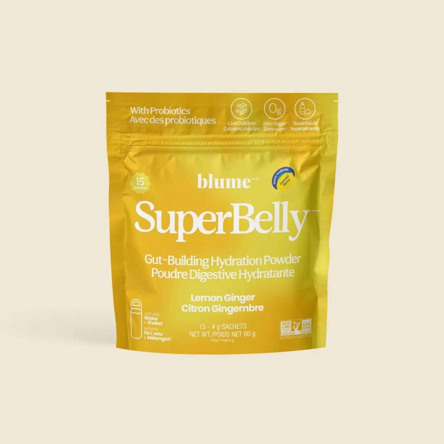 Blume Super Belly Lemon Ginger