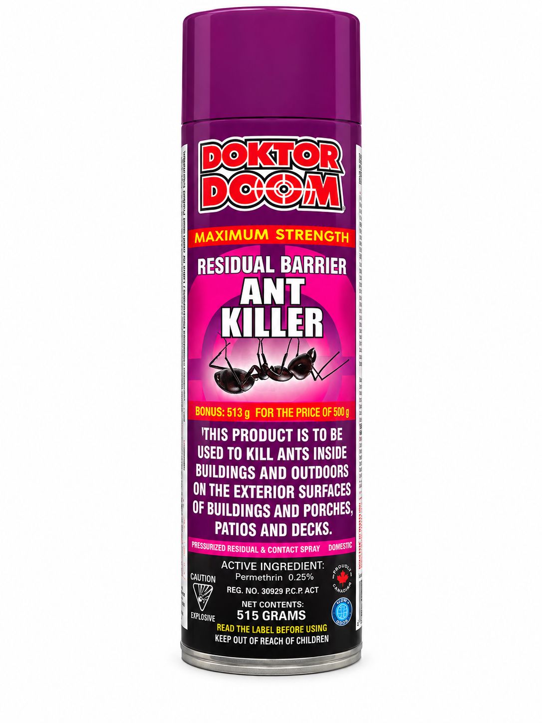 DR.DOOM Max Strength Residual Barrier Ant Killer 515g