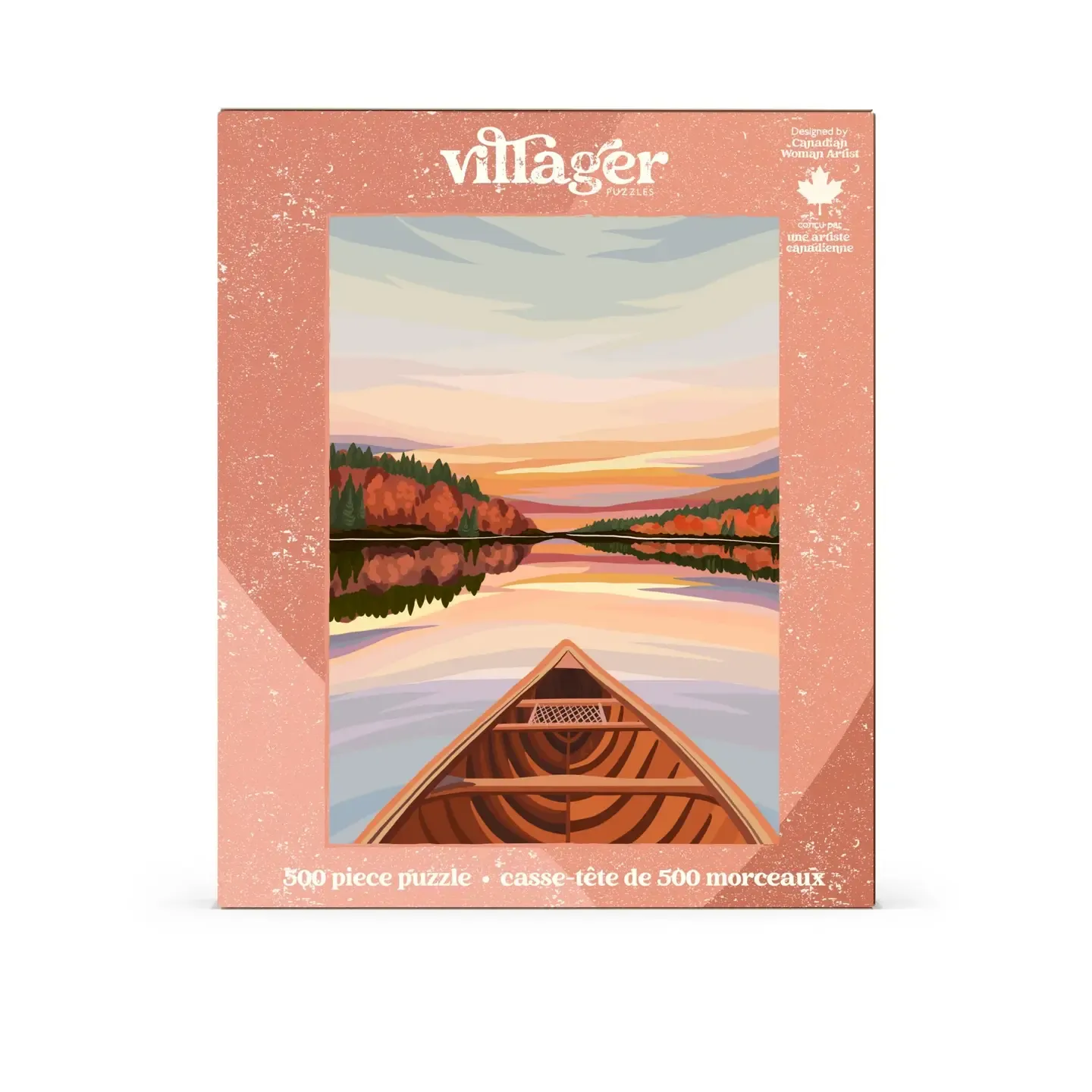 Canoeing at Dawn Villager 500Pc Puzzle
