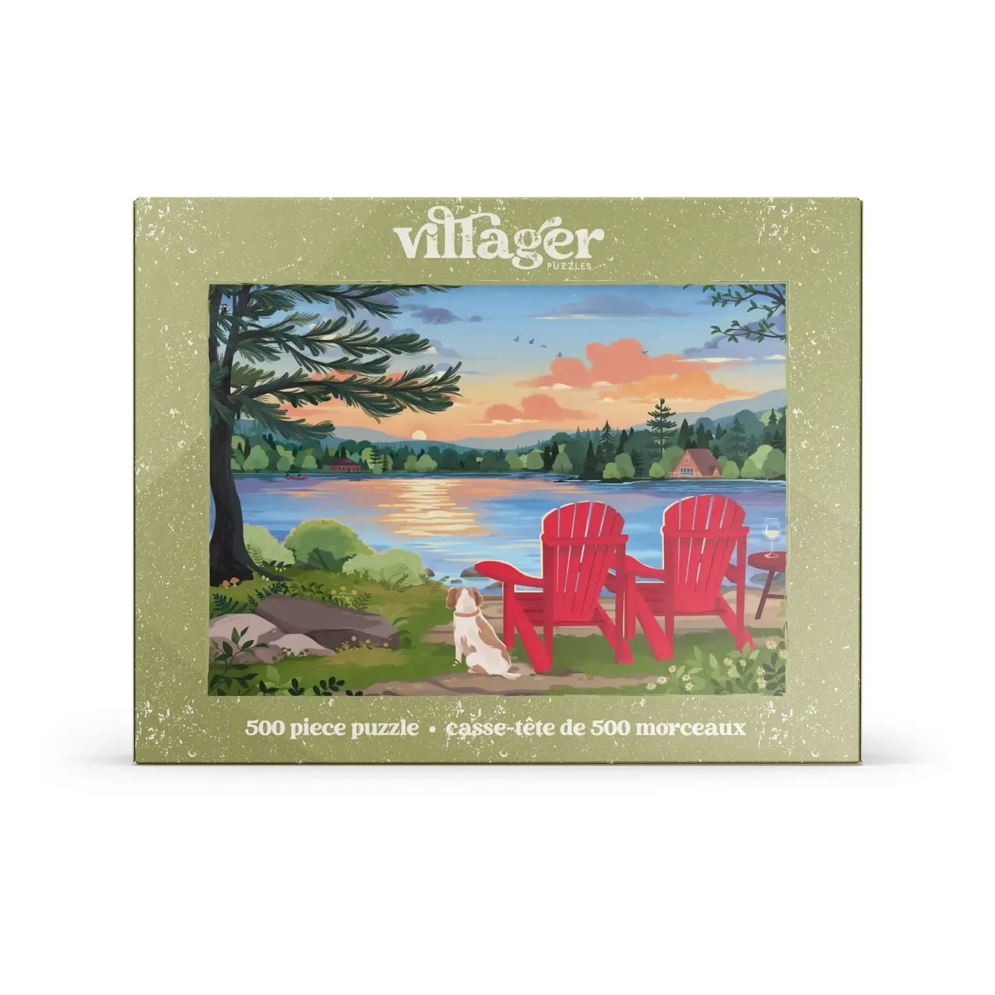 Cottage Country Villager 500pc Puzzle