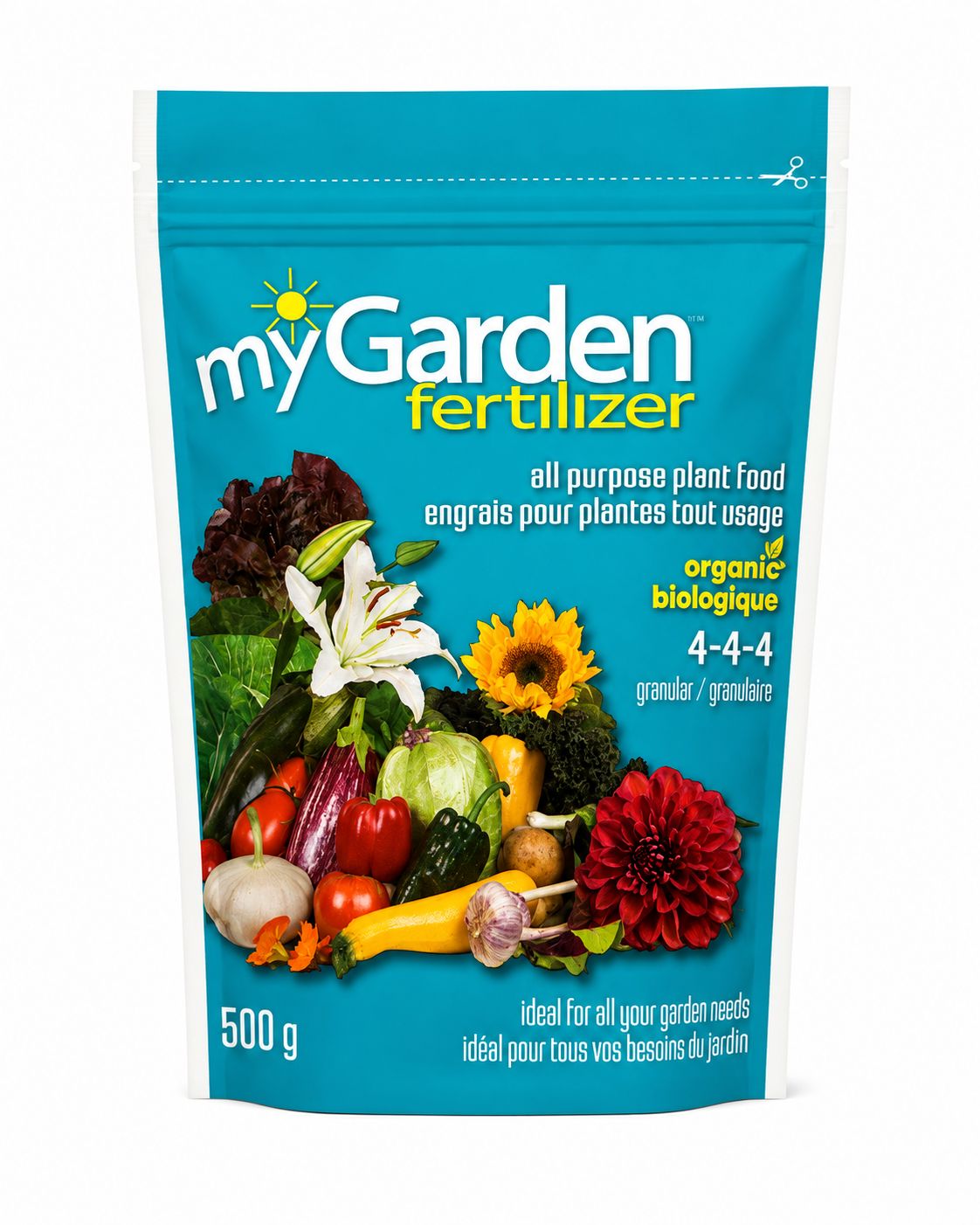 My Garden 4-4-4 500g Organic